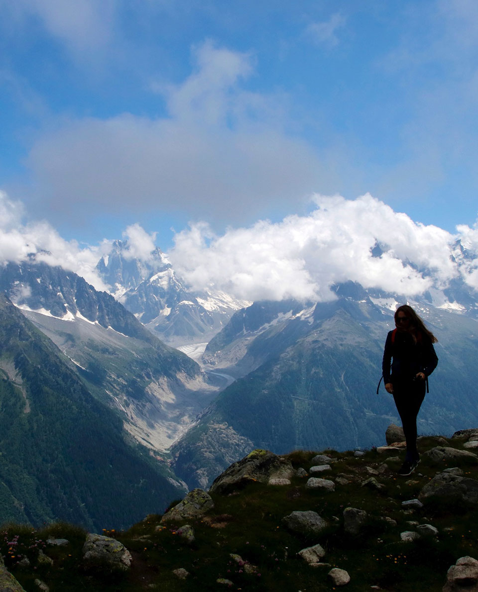 Fernwanderwege Alpen Tour du Mont Blanc Massiv