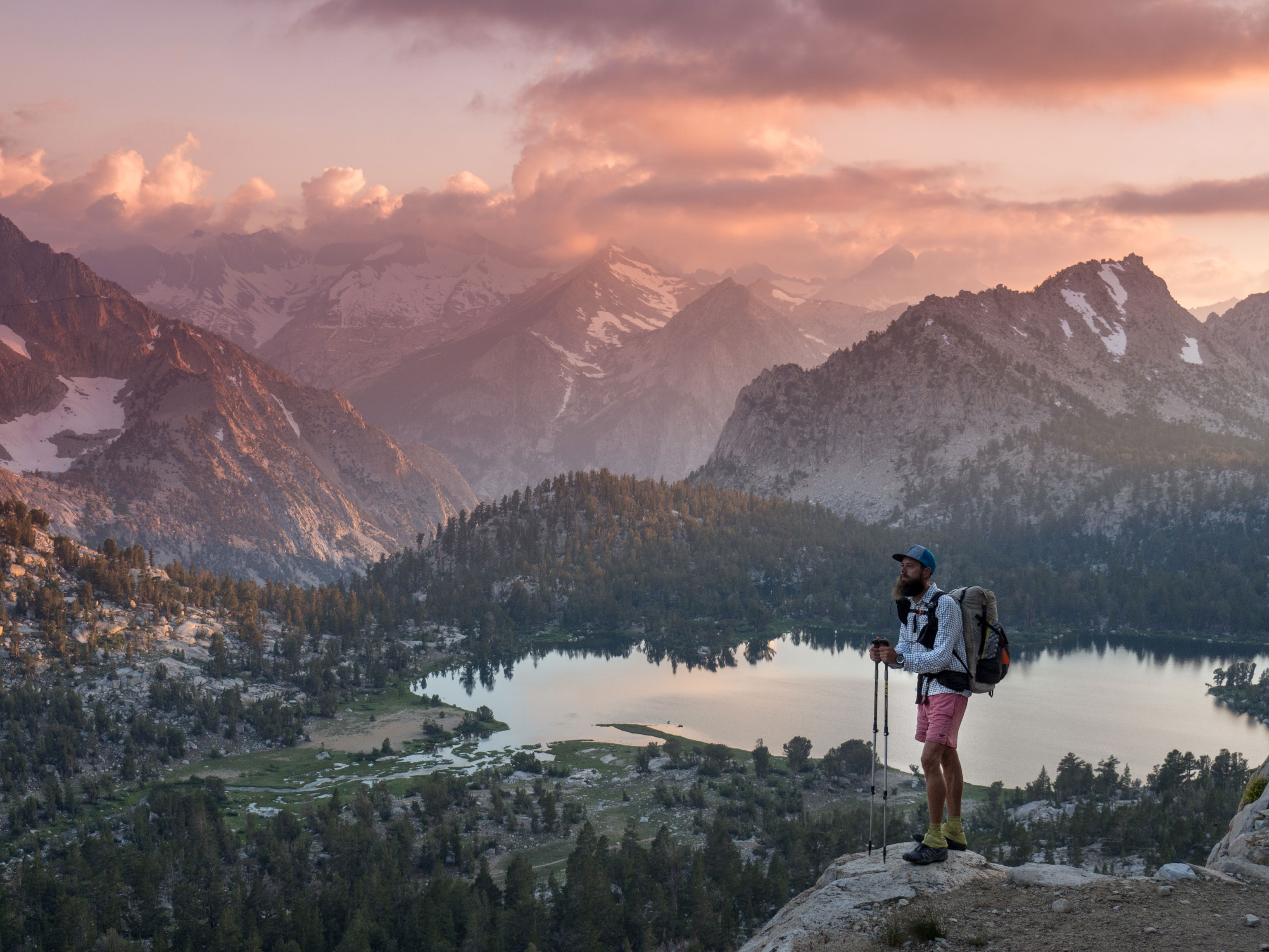 Long-distance walks Pacific Crest Trail High Sierra California