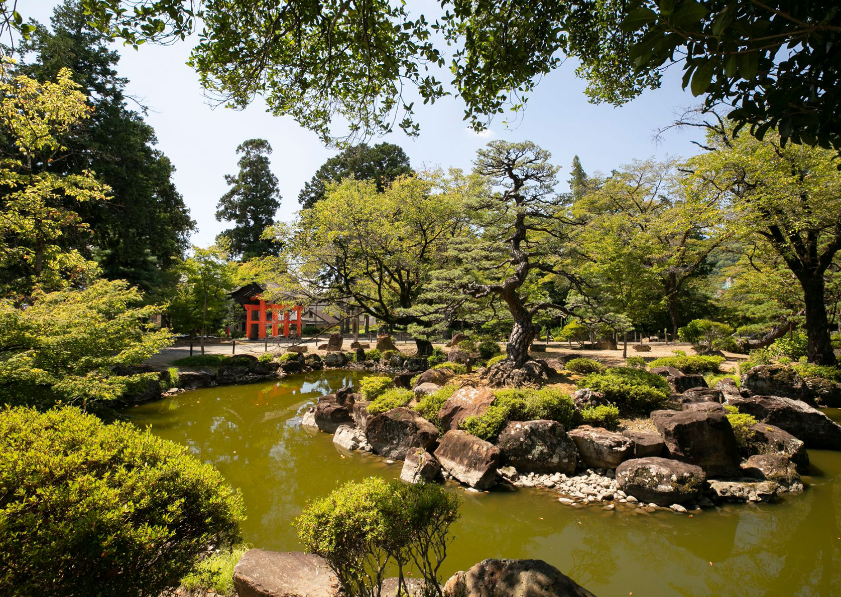 Long-distance trails Tokai Nature Trail Japanese garden