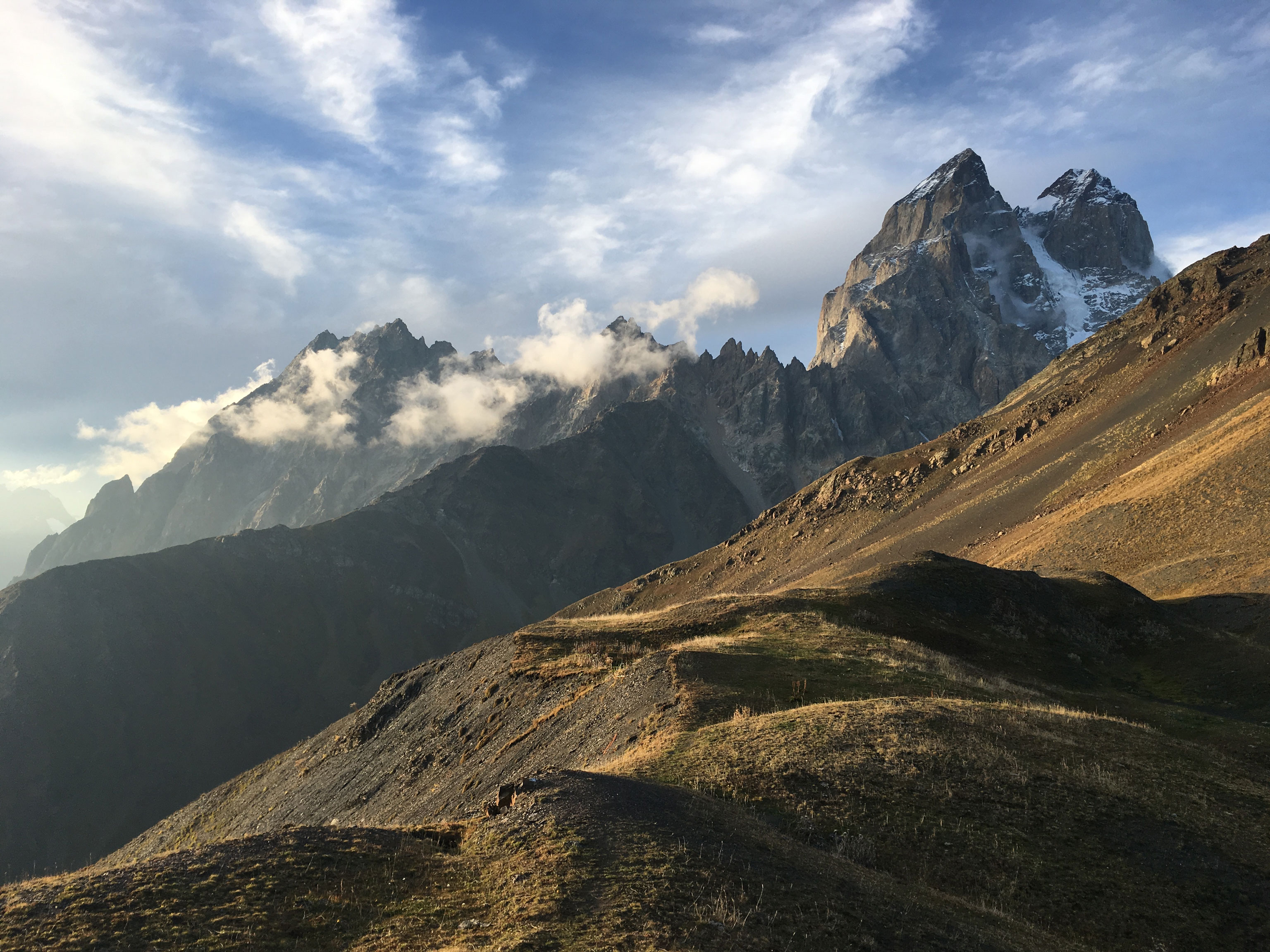 Weitwanderwege Trans Kaukasus Trail wilde Berglandschaft